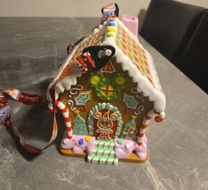 Gingerbread House Holiday Decoration - Multicolor